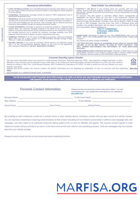 Realistic Saudi Arabia NCB bank mortgage statement in Word and PDF formats 3 template